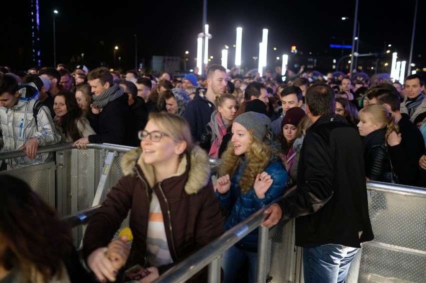 Posnania - otwarcie. Byliśmy już wewnątrz - tak centrum...