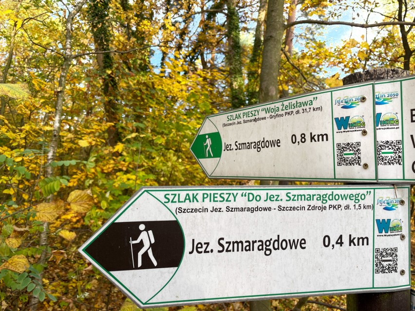 Jesień nad jeziorem Szmaragdowym