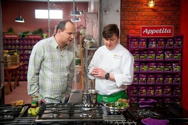 Wróżbita Maciej w "Top Chef" (fot. P. Tarasewicz/Polsat)