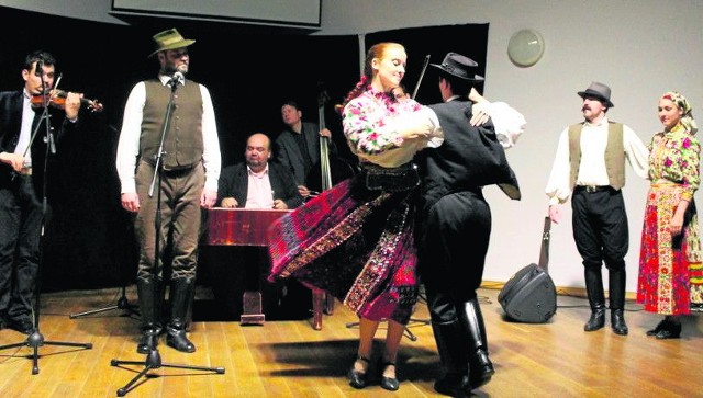 Podczas koncertu prezentowano też węgierskie tańce ludowe.