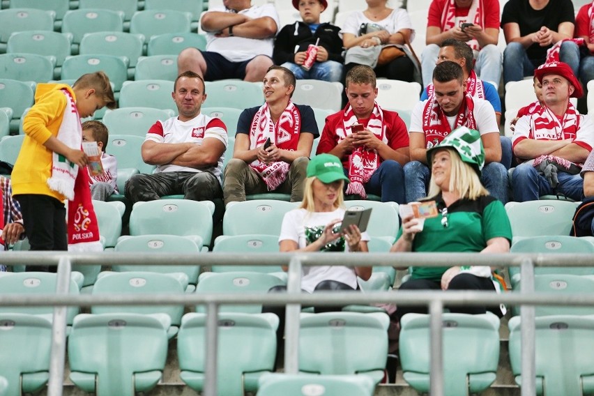 Kibice na meczu Polska - Irlandia we Wrocławiu [ZDJĘCIA]