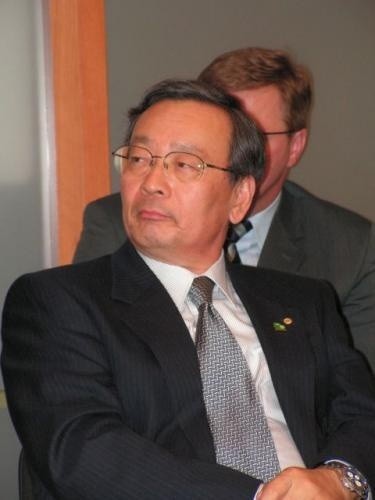 Fot. R.Polit: Tokuichi Uranishi, starszy dyrektor...