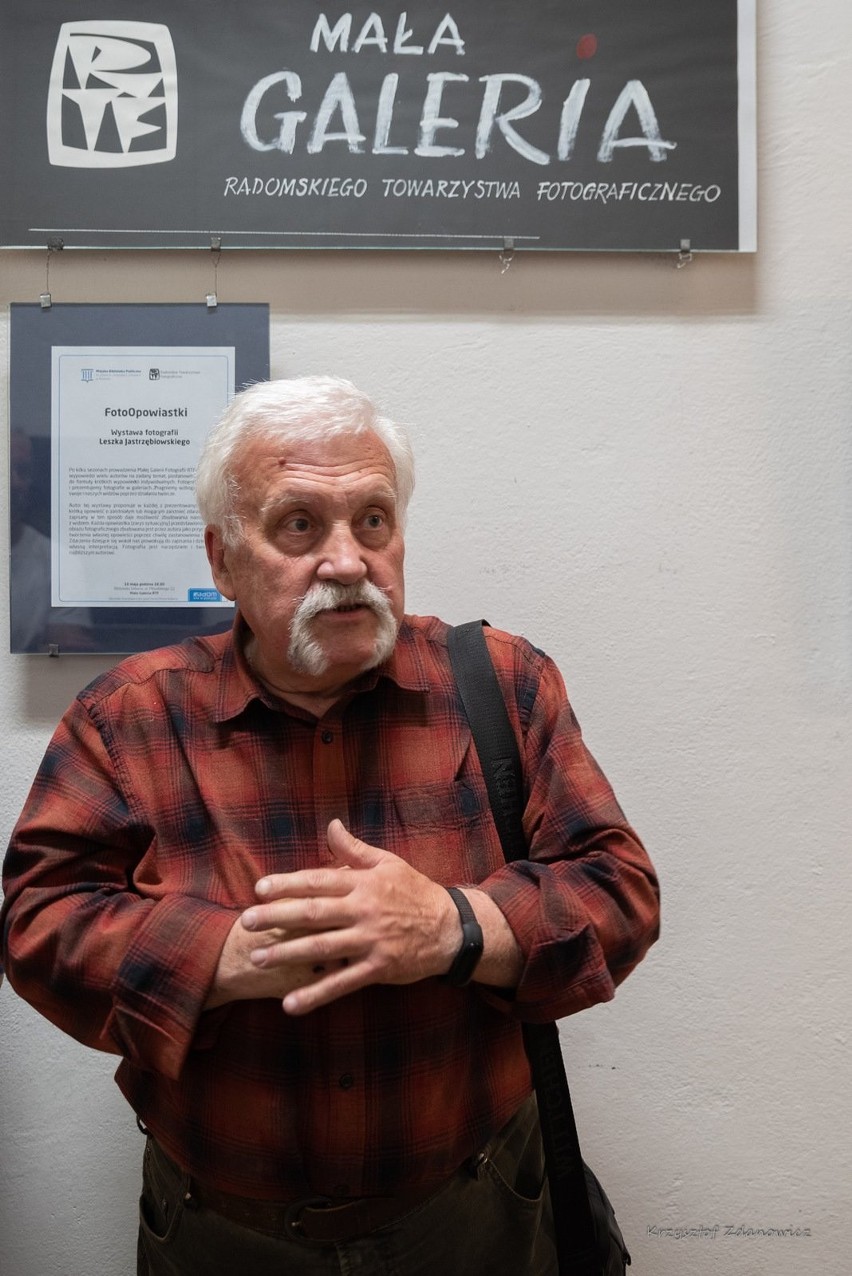 Leszek Jastrzębiowski mówił o swojej wystawie.