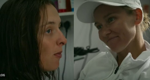 Numer 1 światowego tenisa Iga Świątek i jej psycholog Daria Abramowicz
