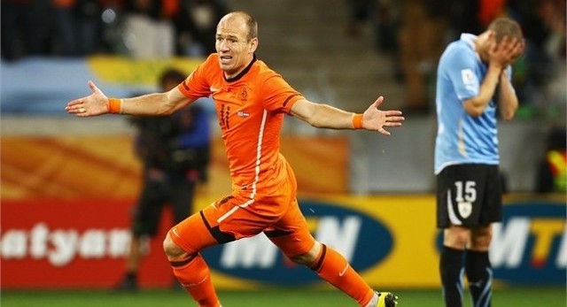 Arjen Robben strzelił ostatniego gola dla Holendrów