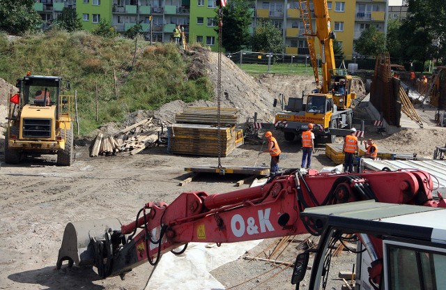 Szczecin: Tramwaje zastąpią autobusy pośpieszneW tym miejscu ma powstać tymczasowa wspólna pętla autobusowo-tramwajowa "Turkusowa", tu będzie koniec pierwszego etapu budowy SST.