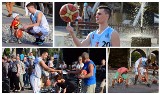 Otwarty trening koszykówki przy... tężni w Inowrocławiu [zdjęcia, wideo] 
