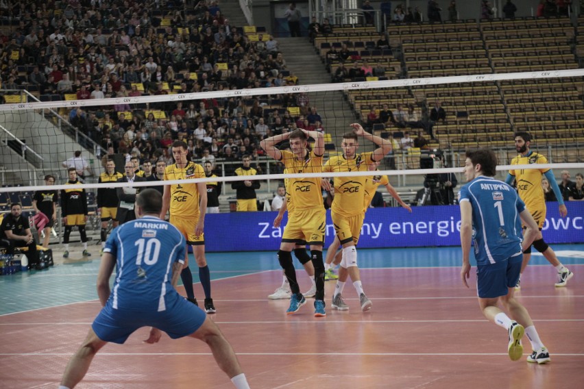 Liga Mistrzów. PGE Skra Bełchatów - Dynamo Moskwa 3:1....