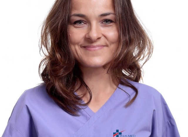 Doktor Anna Walczyk,  okulistka z Centrum Medycznego Plus Med.