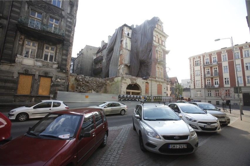Kamienica przy Chopina 18 w Katowicach została zniszczona w...