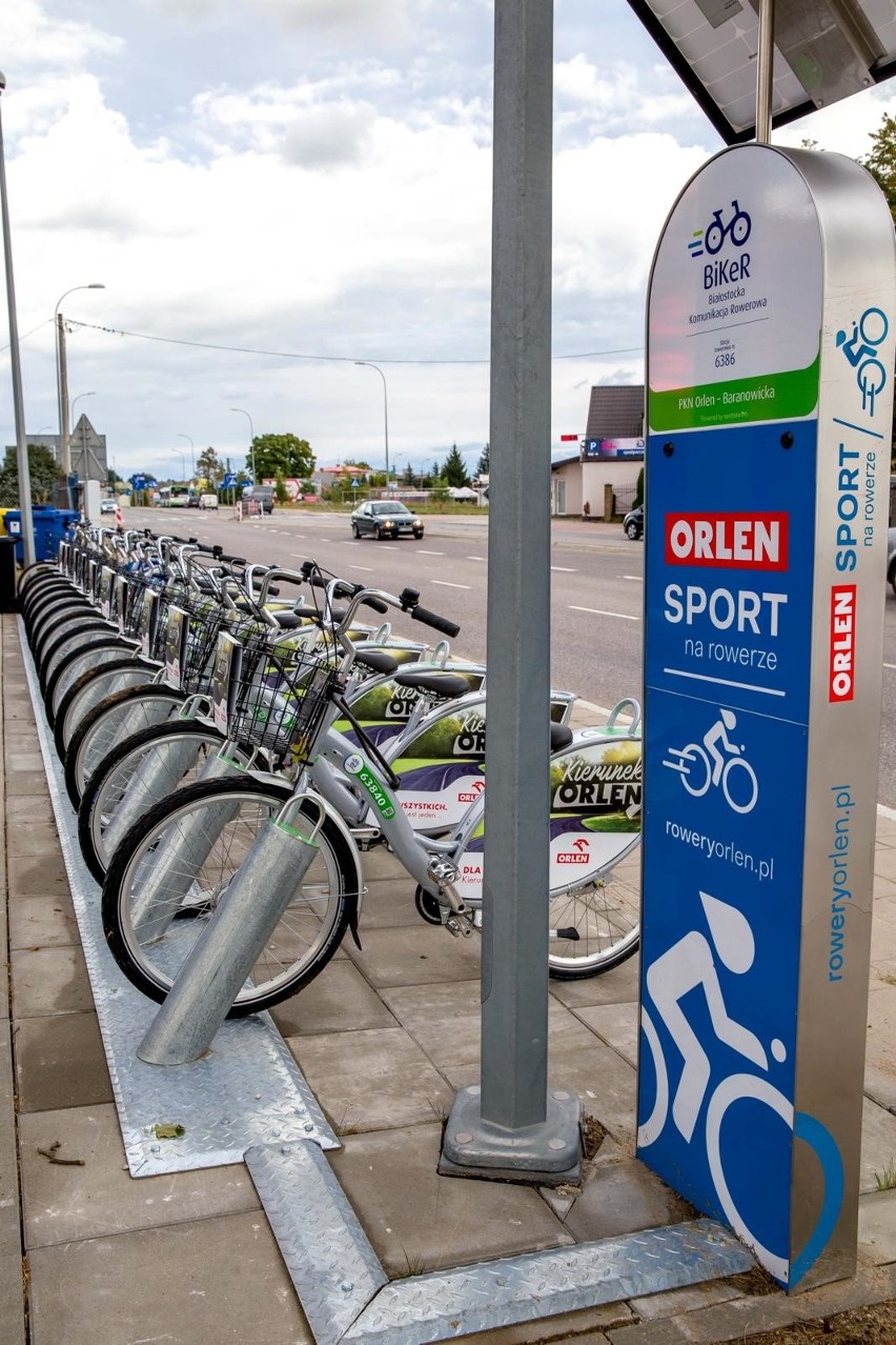 Do Białegostoku wracają ponownie rowery miejskie. Poinformował o tym wiceprezydent miasta w mediach społecznościowych (zdjęcia)