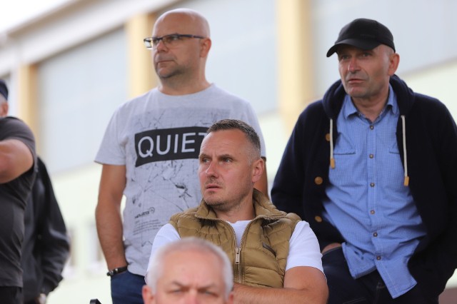 Mecz w Łagowie obserwował Paweł Golański, dyrektor sportowy Korony Kielce.