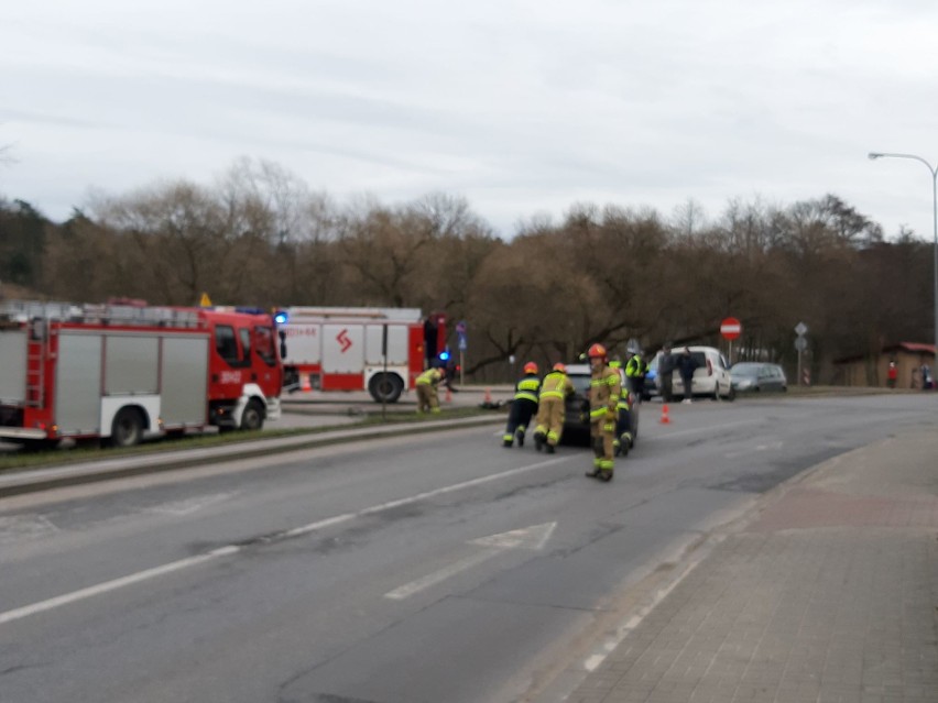 Wypadek na Potokowej w Gdańsku, 15.02.2020