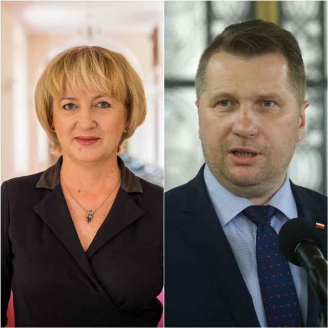 Wiceprezydent Bydgoszczy Iwona Waszkiewicz nie kryje, że samorządowcy, którzy pojechali do MEN na spotkanie z ministrem Przemysławem Czarnkiem, byli zawiedzeni, że minister nie stawił się osobiście na spotkanie.
