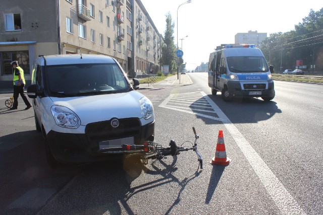 Skrzyżowanie Piłsudskiego i Wodnej to jedno z najniebezpieczniejszych miejsc dla rowerzystów