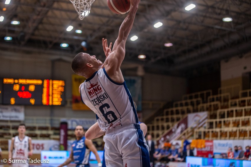 King Szczecin - Polpharma Starogard Gdański 101:74. Wilki są już na 5. miejscu w tabeli. Zobacz ZDJĘCIA