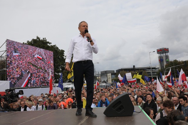 "Marszu Miliona Serc" w Warszawie.