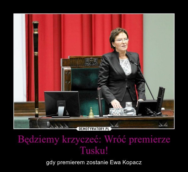 Ewa Kopacz premierem
