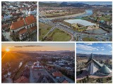 Nowy Sącz na zachwycających zdjęciach wykonanych z lotu ptaka. Z góry widać lepiej [ZDJĘCIA]