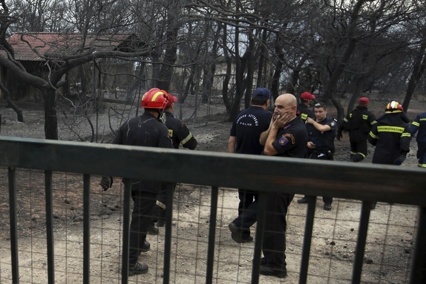 Pożary w Grecji. Jest ponad 60 ofiar śmiertelnych, w tym dwie osoby z Małopolski