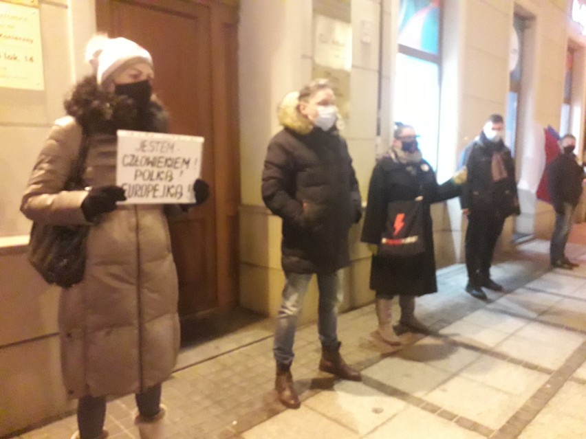 Protest kobiet w Częstochowie, 27 stycznia 2021 roku....