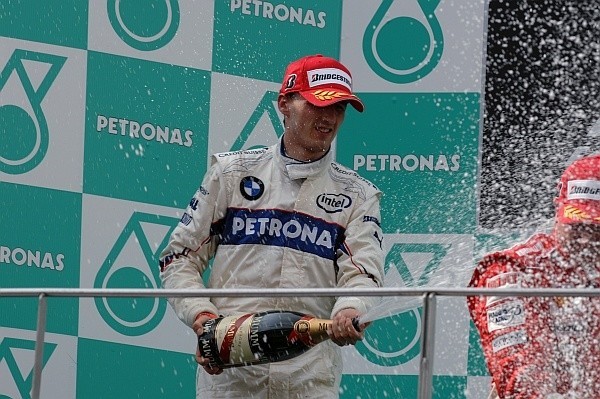 W 2008 roku w wyścigu o Grand Prix Malezji Robert Kubica...