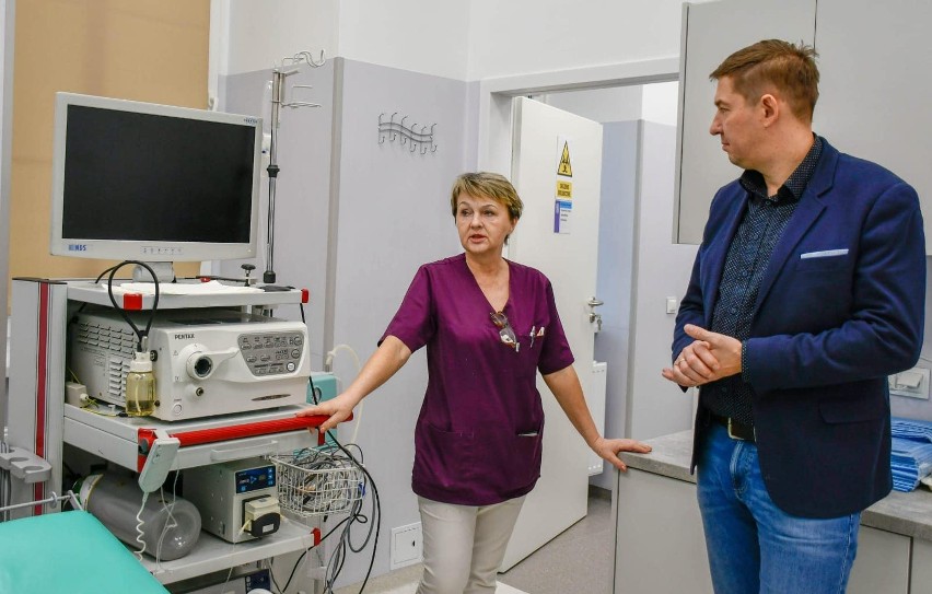 Nowa pracownia endoskopii w szpitalu w Namysłowie.