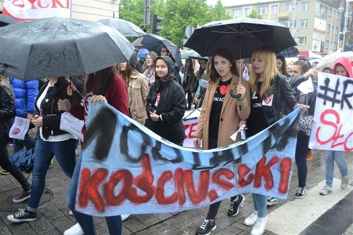 Częstochowa: Protest w obronie I Liceum Ogólnokształcącego...