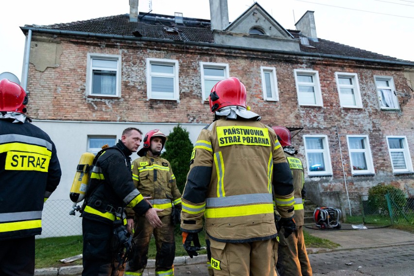 Tragedia w Podjuchach. Jedna osoba zginęła w pożarze domu
