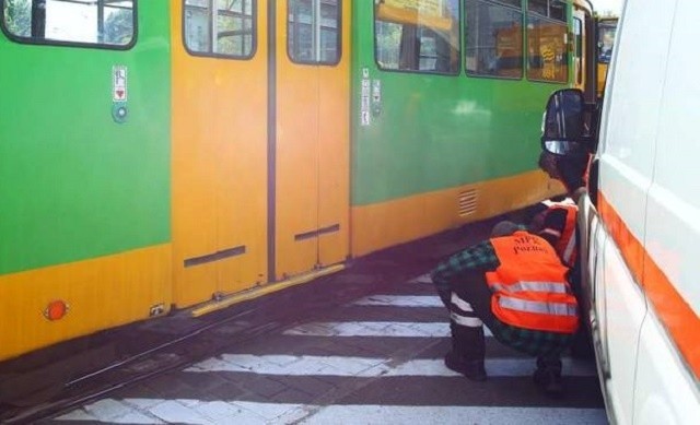 Do wykolejenia się tramwaju doszło około godz. 7.15.