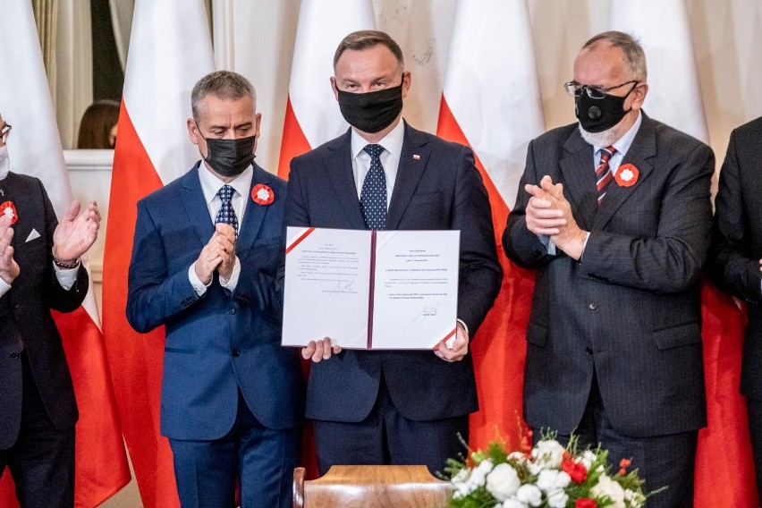 Prezydent Andrzej Duda gościł w Poznaniu - wspierał...