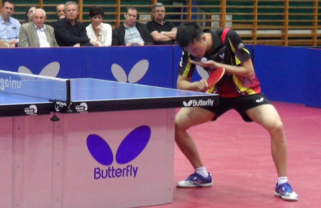 Wang Yang (Olimpia-Unia Grudziądz)wywalczył w meczu ze Strzelcem Frysztak 2 punkty.
