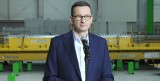 Premier Morawiecki z wizytą w gdańskiej fabryce Kokoszki Prefabrykacja. "Stoimy na solidnym fundamencie"