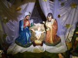 Szopka bożonarodzeniowa w kościele Wniebowzięcia Najświętszej Maryi Panny w Strożyskach
