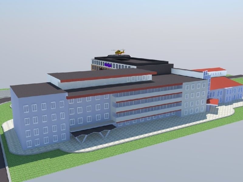 Wizualizacje nowego Szpitala Kieleckiego