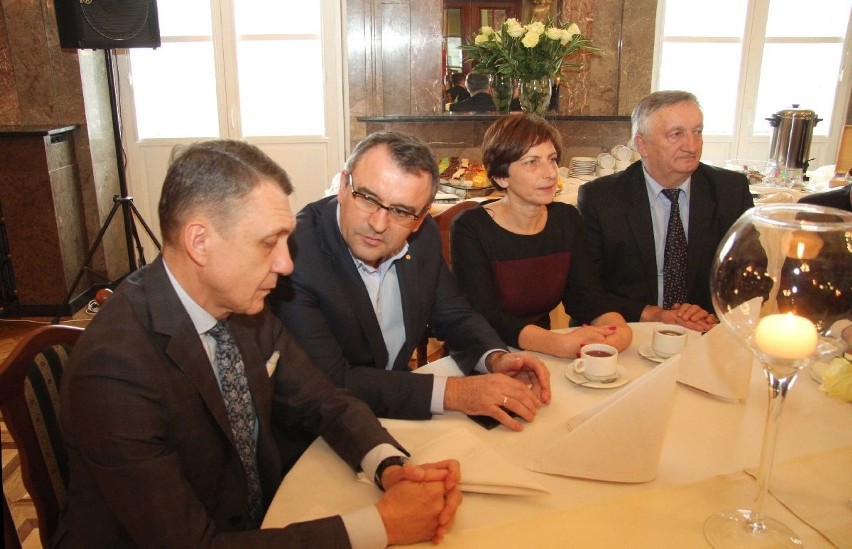 Noworoczne spotkanie ze świętokrzyskimi dziennikarzami w Urzędzie Marszałkowskim 