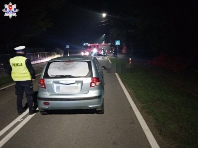 Do zdarzenia doszło po godzinie 18.30 w miejscowości Czerśl w pow. łukowskim