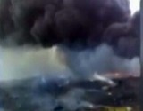 Ukraina: Zestrzelenie samolotu. Jest nowy film z pierwszych chwil po katastrofie (wideo)