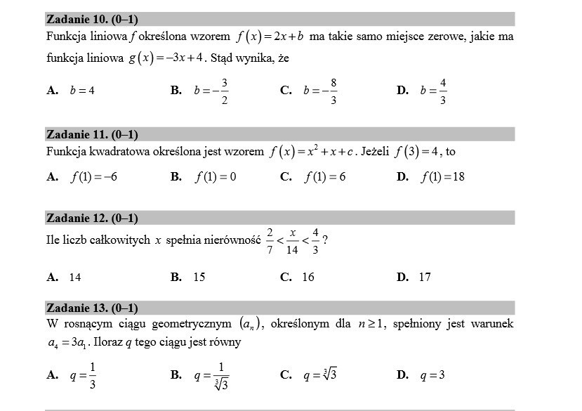 Matura 2015 - matematyka - arkusz cke - odpowiedzi -...