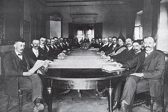 Członkowie Rady Narodowej Księstwa Cieszyńskiego w 1918