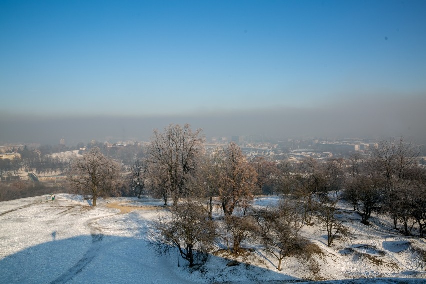 Smog w  Krakowie