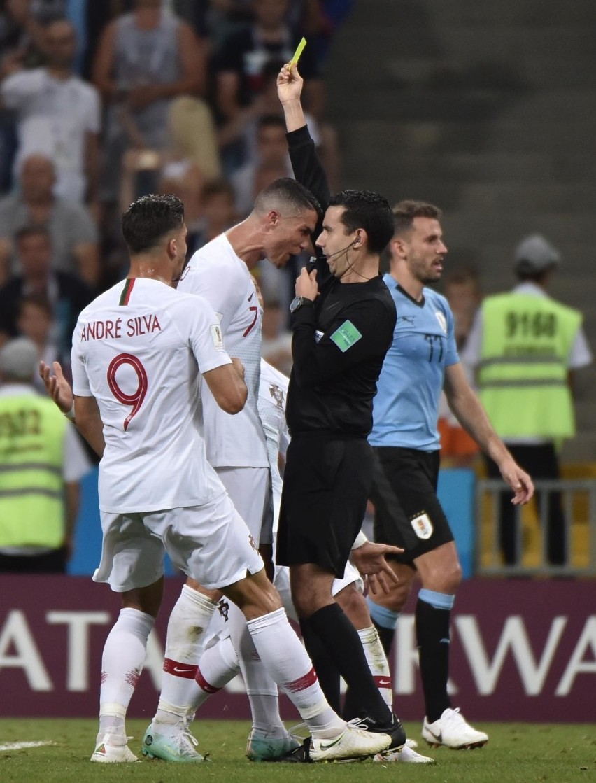 Cristiano Ronaldo podczas mistrzostw świata w Rosji