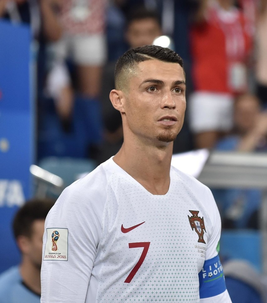 Cristiano Ronaldo podczas mistrzostw świata w Rosji