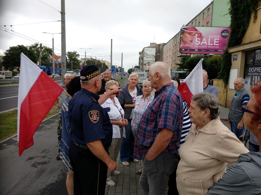 24.07.2019. Protest mieszkańców przeciwko decyzji urzędników...