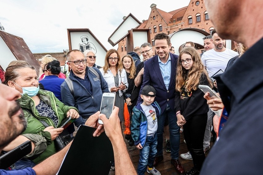 Rafał Trzaskowski w Gdańsku: Polska potrzebuje planu odbudowy, a ja taki plan mam