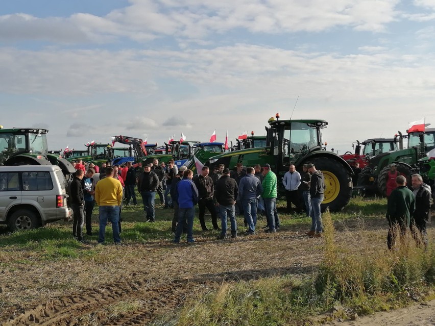 Protest rolników na DK22 pod Gorzowem. Tak było w środę, 7...