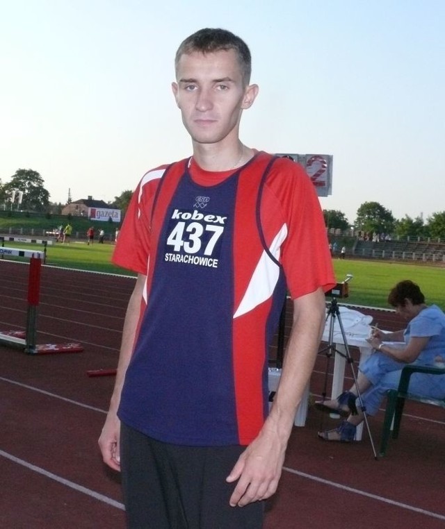 Wojciech Jarosz, lekkoatleta Juventy Kobex Starachowice, w styczniu wyleci na obóz do Republiki Południowej Afryki.