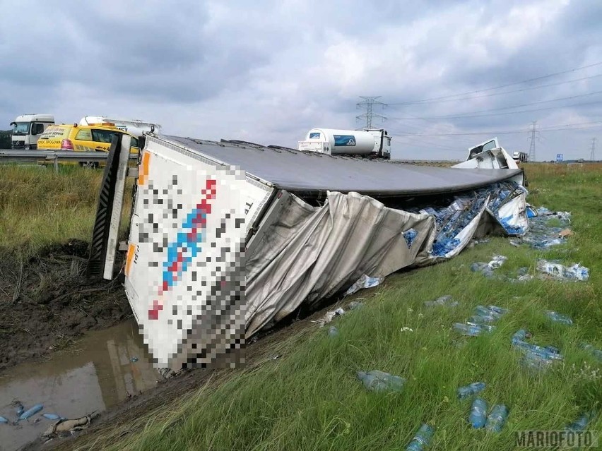 Do zdarzenia doszło pomiędzy węzłami Opole Zachód i Brzeg.