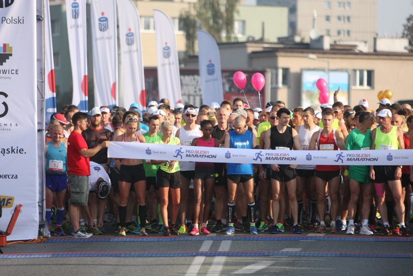 8. edycja PKO Silesia Marathon wystartował spod Silesii City...