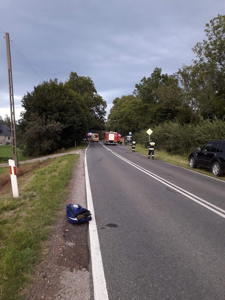 Tragiczny wypadek. Nie żyje 21-letni motocyklista 